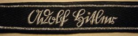 Hand embroidery badge